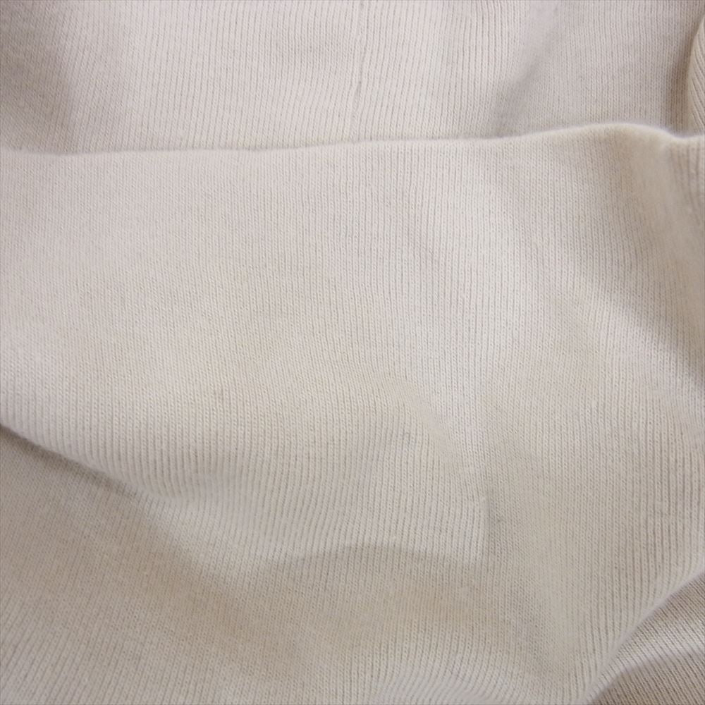 marka マーカ M20C-19CS02C LOOSE NECK L/S ルーズ タートルネック スウェット 長袖 カットソー Tシャツ オフホワイト系 2【中古】