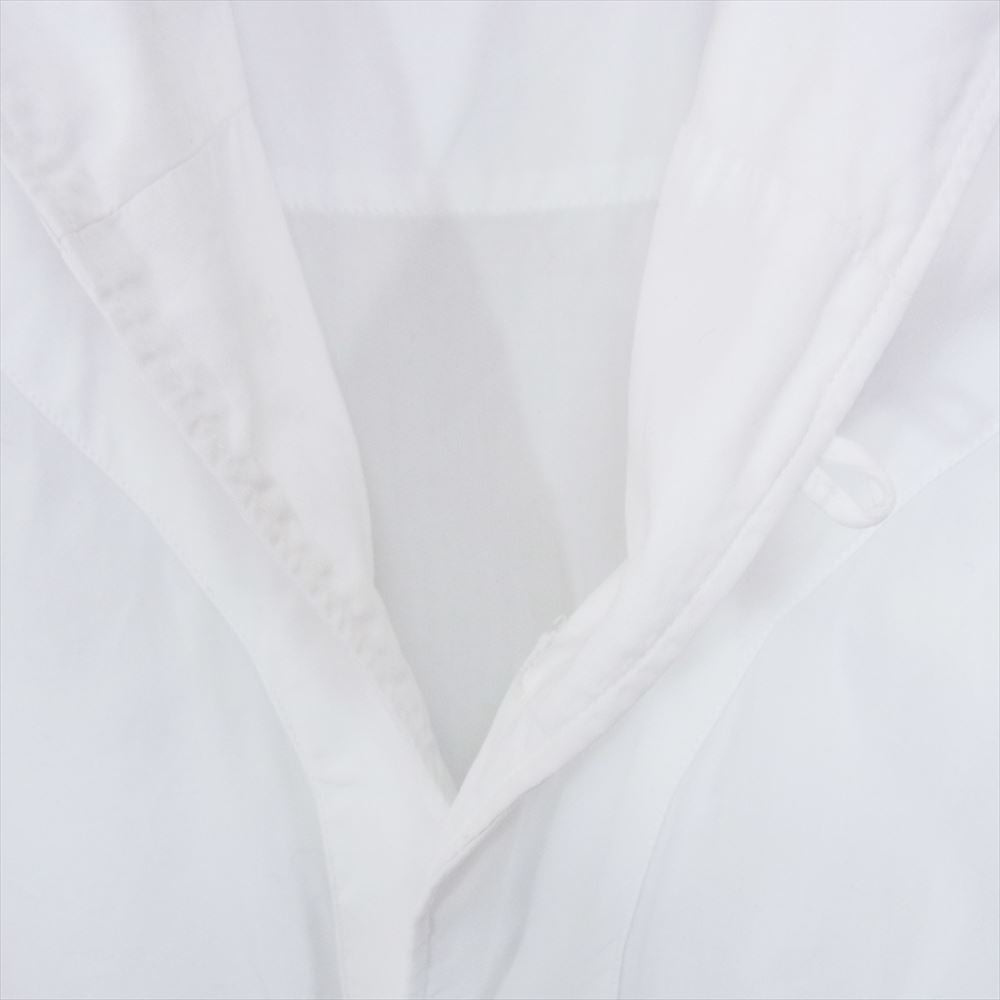 COMME des GARCONS HOMME PLUS コムデギャルソンオムプリュス 80s ヴィンテージ AD1989 アーカイブ ショールカラー ドレス シャツ 長袖 ブラウス ホワイト系 サイズ表記無【中古】