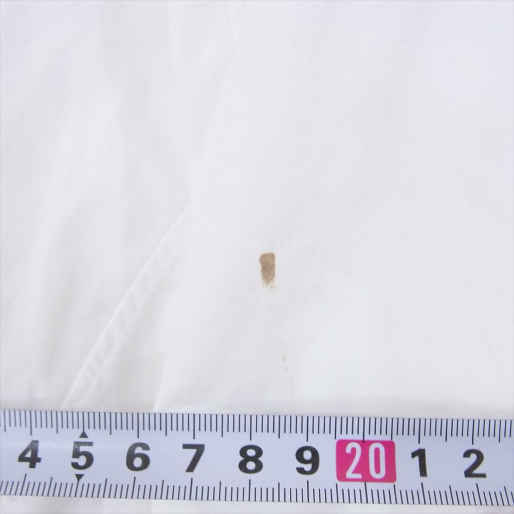 COMME des GARCONS HOMME PLUS コムデギャルソンオムプリュス 80s ヴィンテージ AD1989 アーカイブ ショールカラー ドレス シャツ 長袖 ブラウス ホワイト系 サイズ表記無【中古】