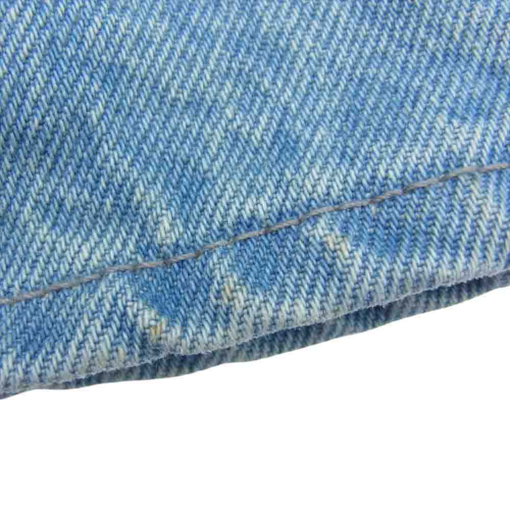 Supreme シュプリーム 21SS × Clayton Patterson Skulls Embroidered Regular Jean スカル エンブロイダリー デニムパンツ インディゴブルー系 34【中古】