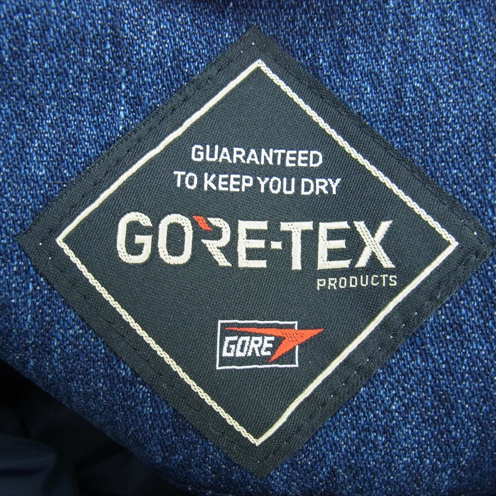 Supreme シュプリーム 22AW x True Religion GORE-TEX Pant ゴアテックス デニム イージー リブ パンツ インディゴブルー系 L【中古】