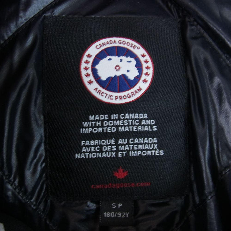 CANADA GOOSE カナダグース 2252MB CROFTON PUFFER BLACK LABEL クリフトン パッファー ダウンジャケット ブラック系 S【新古品】【未使用】【中古】