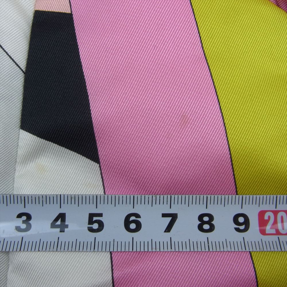 Emilio Pucci エミリオプッチ イタリア製 総柄 幾何学柄 中綿 ベスト マルチカラー系 38【中古】