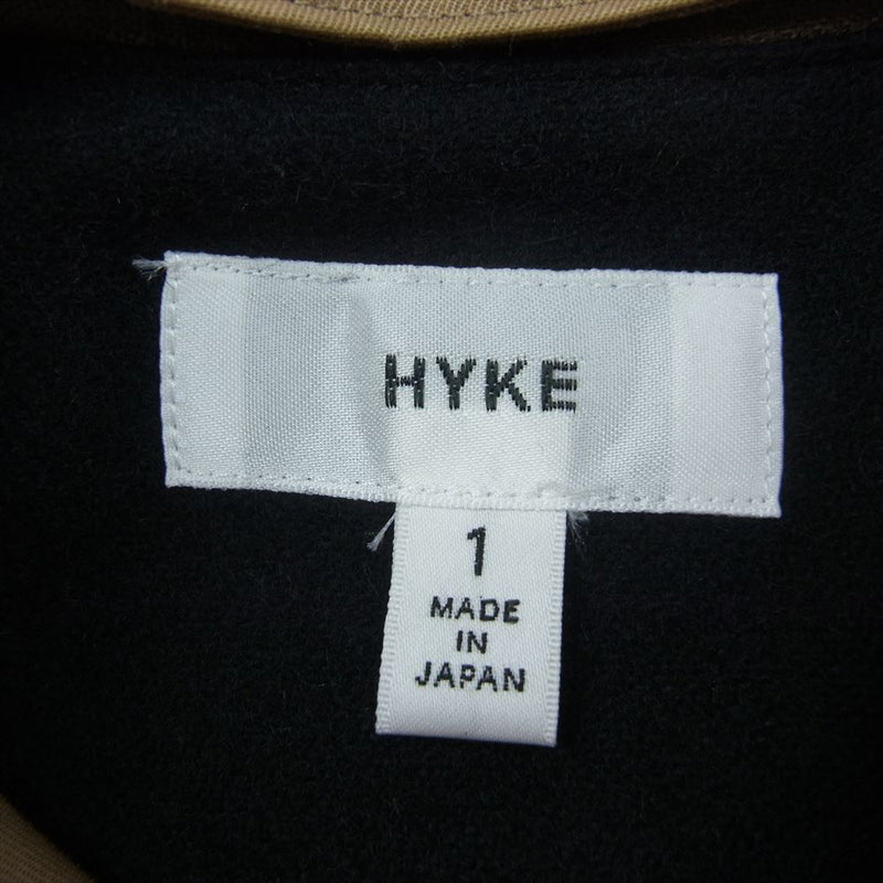HYKE ハイク 132-17006 ウールライナー付き  シングル トレンチコート ベージュ系 1【中古】