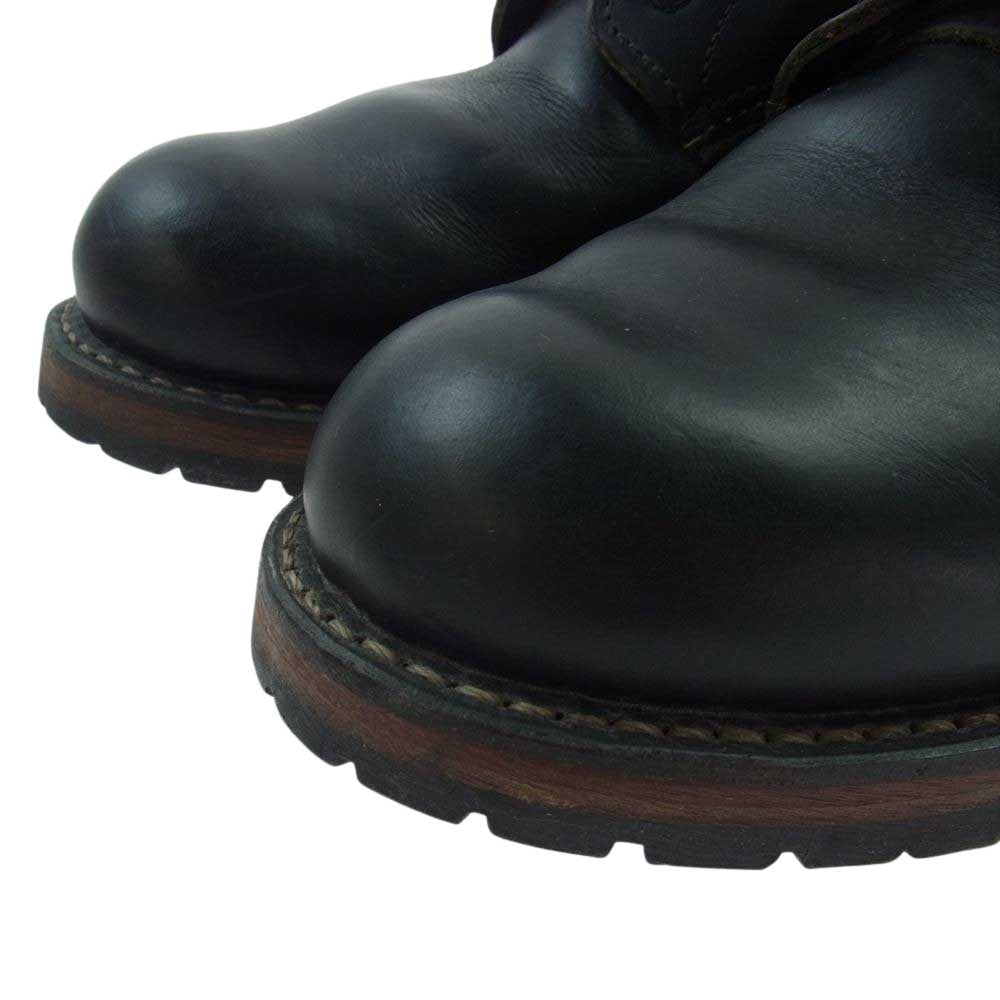 RED WING レッドウィング 9014 ベックマン ラウンドブーツ ブラック系 US9D【中古】