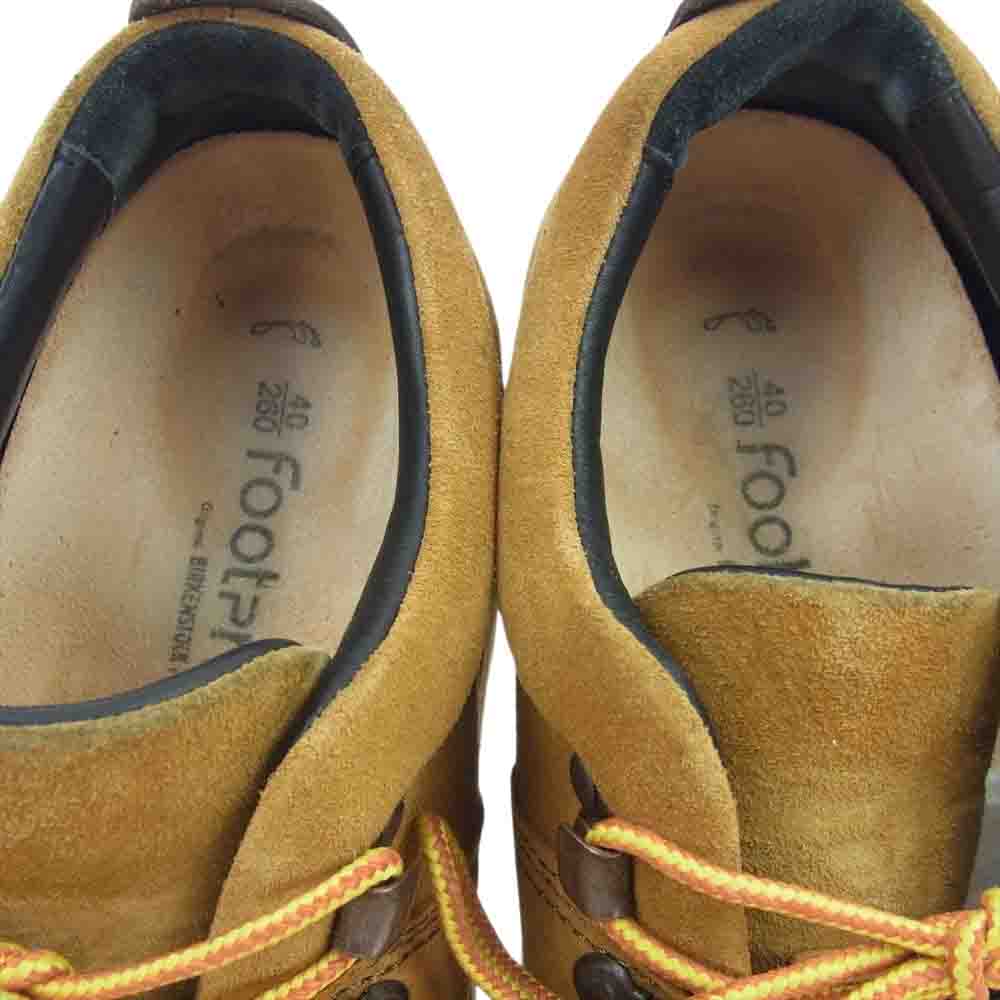 BIRKENSTOCK ビルケンシュトック Footprints HIGHLAND 444391 ハイランド スエードレザー シューズ ライトブラウン系 40【中古】