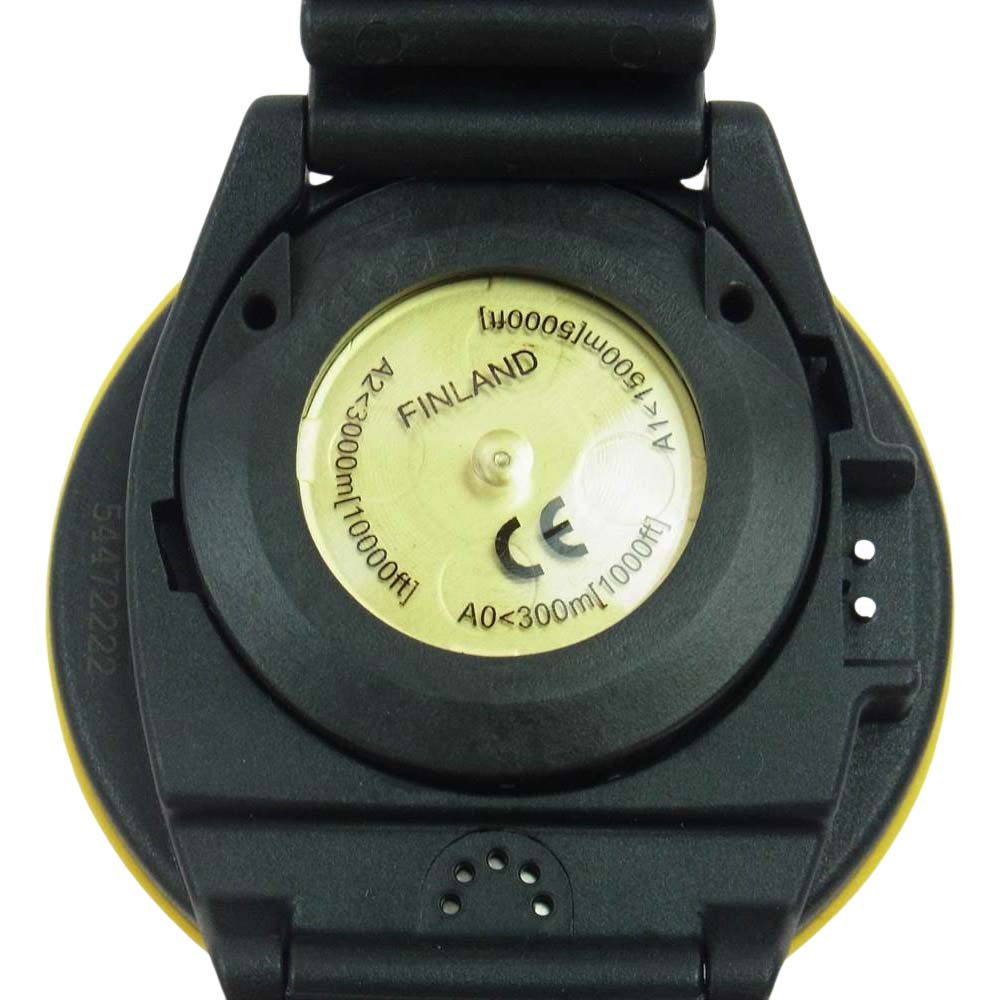 SUUNTO スント SS015964000 不動品 Zoop Yellow ズープ イエロー ダイブウォッチ ブラック系 イエロー系【美品】【中古】