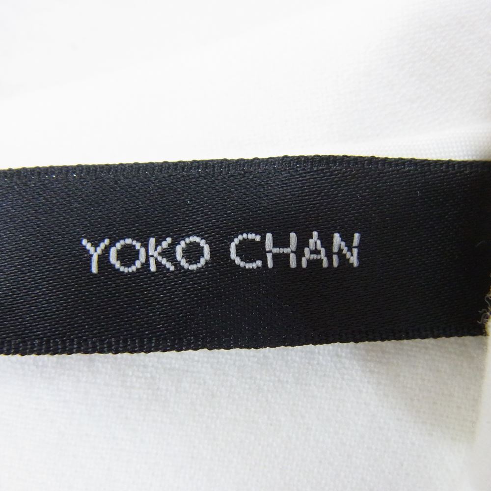 YOKO CHAN ヨーコチャン YCB-523-346 サイドラッフル ブラウス ホワイト系 38【中古】