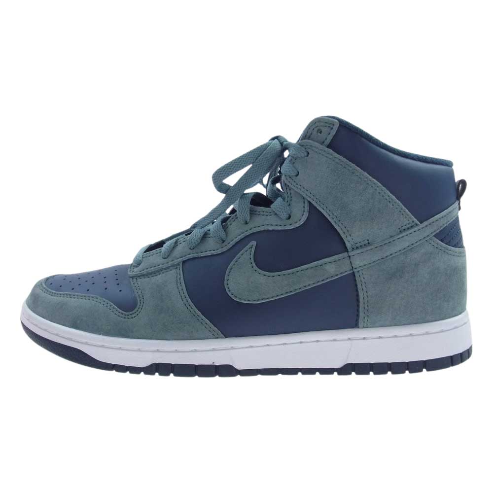 NIKE ナイキ DQ7679-400 Dunk High Armory Navy and Mineral Slate ダンク ハイ アルモニー ネイビー アンド ミネラル スレート スニーカー マルチカラー系 28cm【中古】