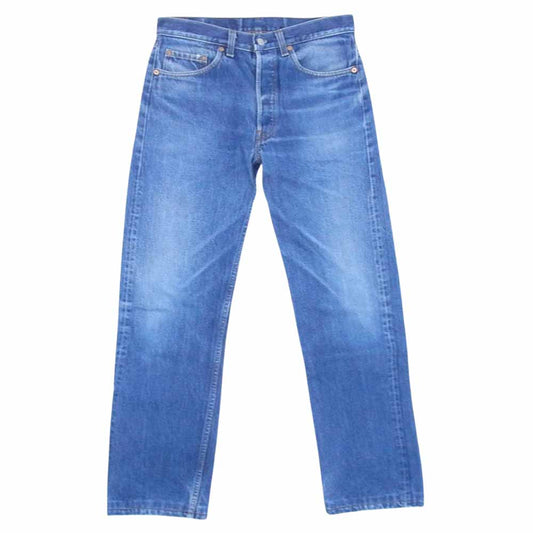 Levi's リーバイス USA製 90s 501 ボタン裏520 ストレート デニム パンツ インディゴブルー系 32【中古】