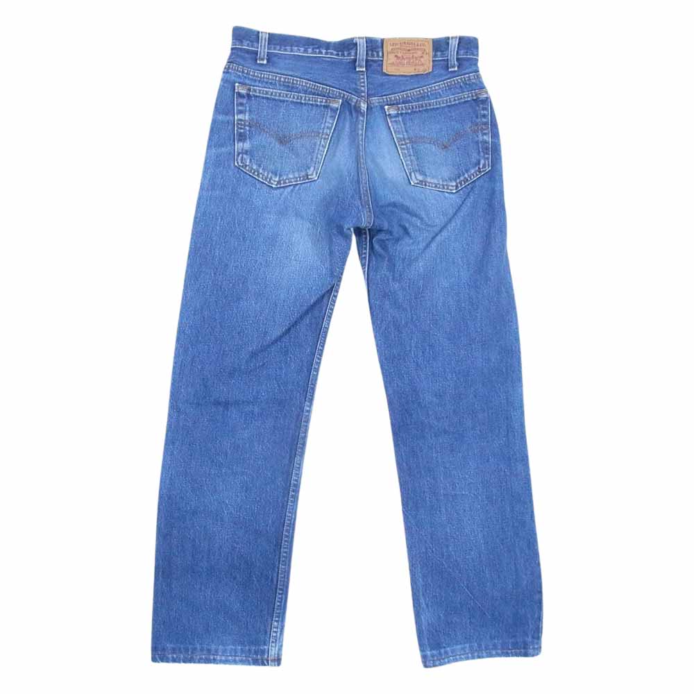Levi's リーバイス USA製 90s 501 ボタン裏520 ストレート デニム パンツ インディゴブルー系 32【中古】