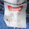 Levi's リーバイス USA製 90s 501 ボタン裏520 ストレート デニム パンツ インディゴブルー系 32【中古】
