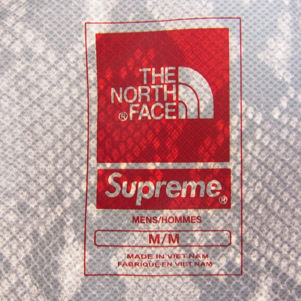Supreme シュプリーム 18SS NP11803I × THE NORTH FACE ノースフェイス Snakeskin Taped Seam Coaches Jacket スネーク スキン テープド シーム コーチ ジャケット マルチカラー系 M【美品】【中古】
