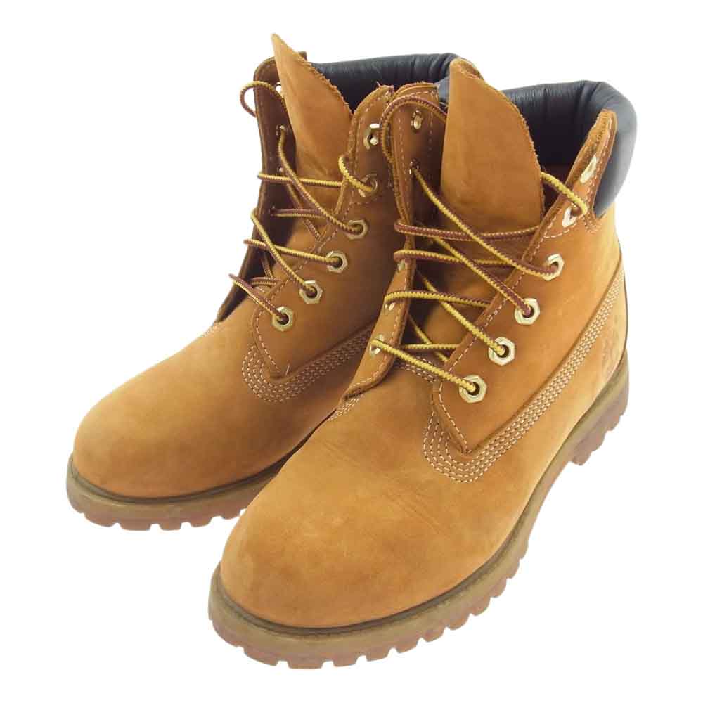 Timberland ティンバーランド 10361 W'S 6 IN PREMIUM BOOT プレミアム ブーツ ブラウン系 6.5W【中古】