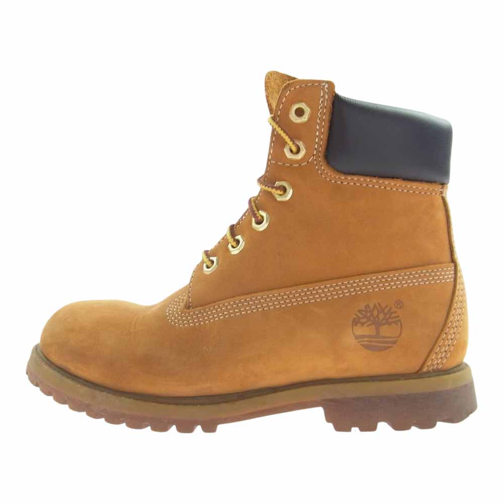 Timberland ティンバーランド 10361 W'S 6 IN PREMIUM BOOT プレミアム ブーツ ブラウン系 6.5W【中古】