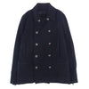 CHROME HEARTS クロムハーツ（原本無） 2225-304-6506 バックフレアニー 4ダガージップ 10クロスボールボタン ワックスドコットン 中綿 Pコート  ブラック系 M【中古】