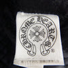 CHROME HEARTS クロムハーツ（原本無） 2225-304-6506 バックフレアニー 4ダガージップ 10クロスボールボタン ワックスドコットン 中綿 Pコート  ブラック系 M【中古】