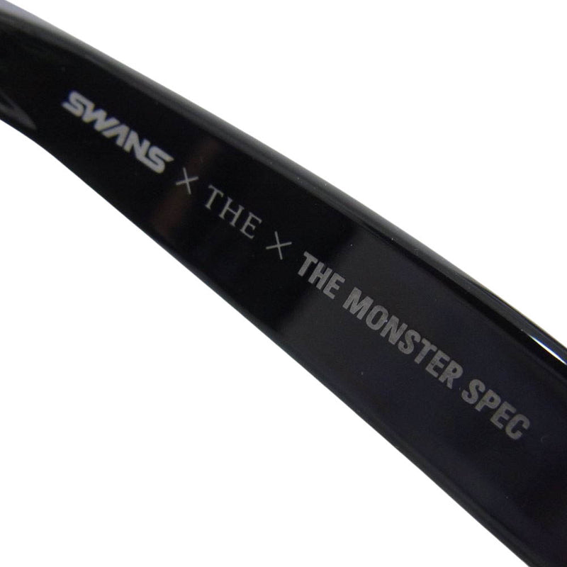スワンズ × THE × THE MONSTER SPEC ザ・モンスタースペック ウェリントン サングラス ブラック系【中古】