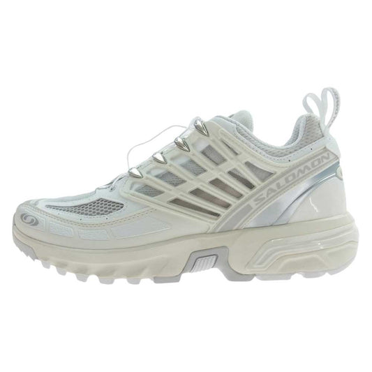 salomon サロモン 471799 ACS PRO ADVANCED プロ アドヴァンスド ローカット スニーカー ホワイト系 27cm【極上美品】【中古】