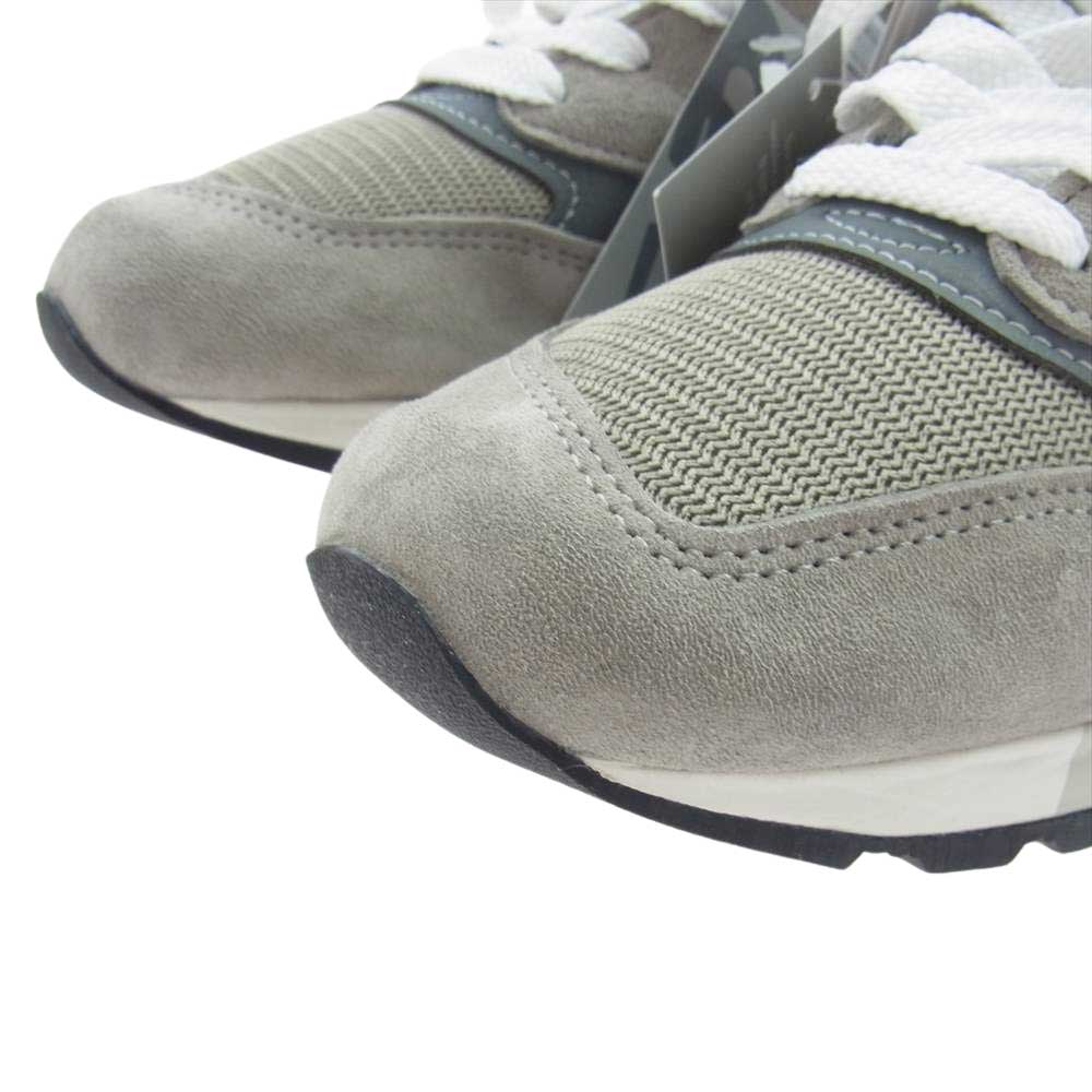 NEW BALANCE ニューバランス U998GR USA製 998 スエード メッシュ ローカット スニーカー グレー系 26cm【新古品】【未使用】【中古】