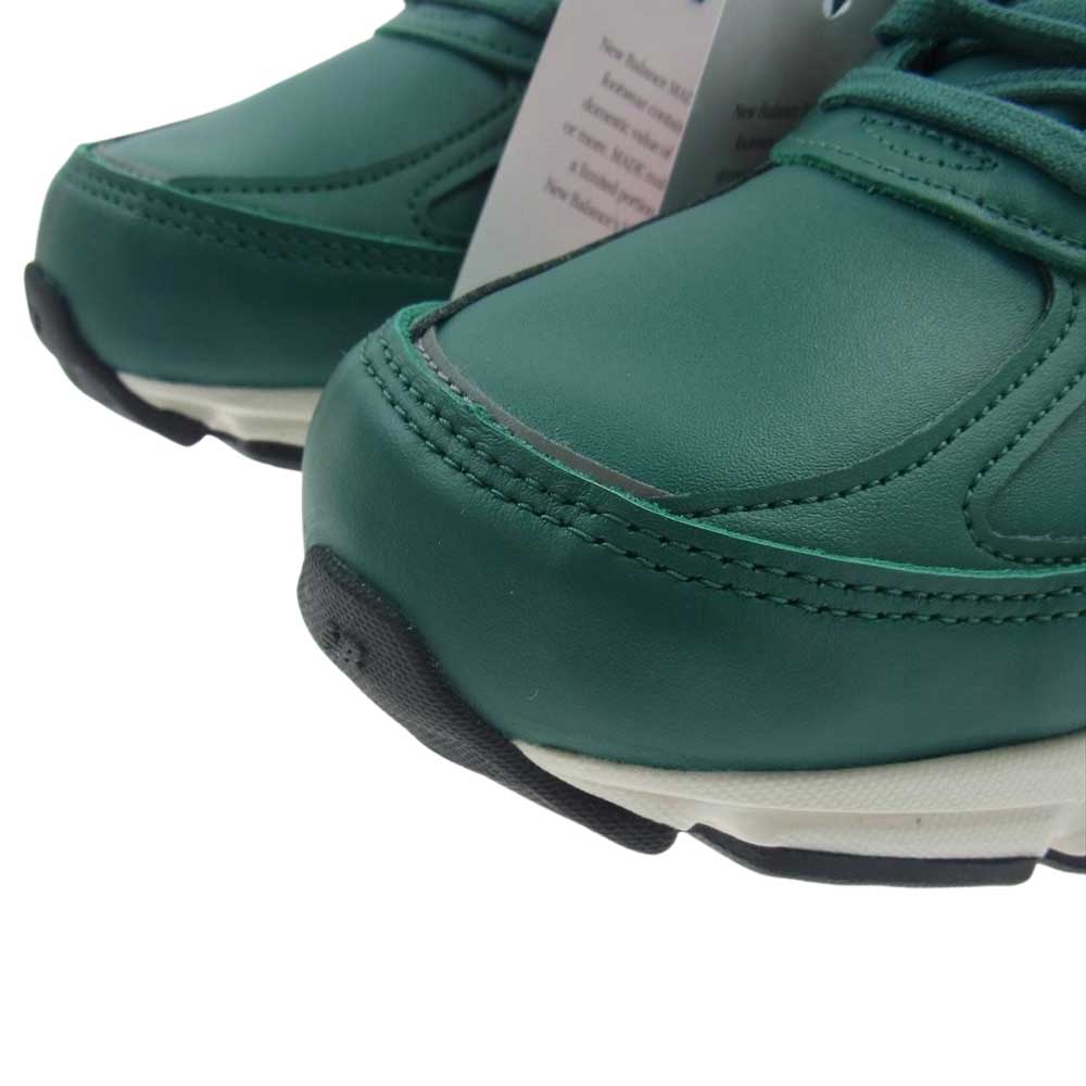 NEW BALANCE ニューバランス U990TW4 USA製 990V4 フルレザー アッパー ローカット ティール ホワイト スニーカー  グリーン系 ブラック系 ホワイト系 26.5cm【新古品】【未使用】【中古】