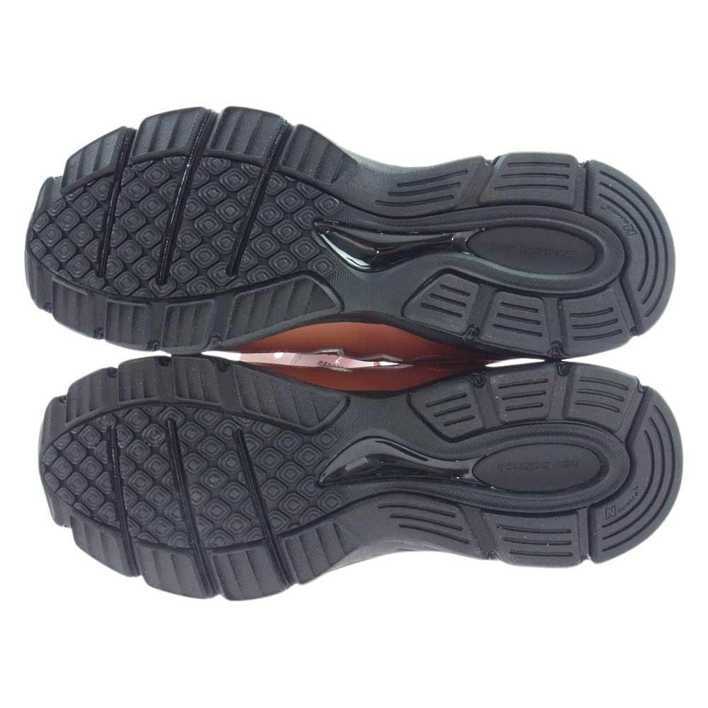 NEW BALANCE ニューバランス U990RB4 USA製 990V4 マホガニー ブラック ローカット スニーカー ライトブラウン系 26.5cm【新古品】【未使用】【中古】