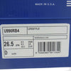 NEW BALANCE ニューバランス U990RB4 USA製 990V4 マホガニー ブラック ローカット スニーカー ライトブラウン系 26.5cm【新古品】【未使用】【中古】