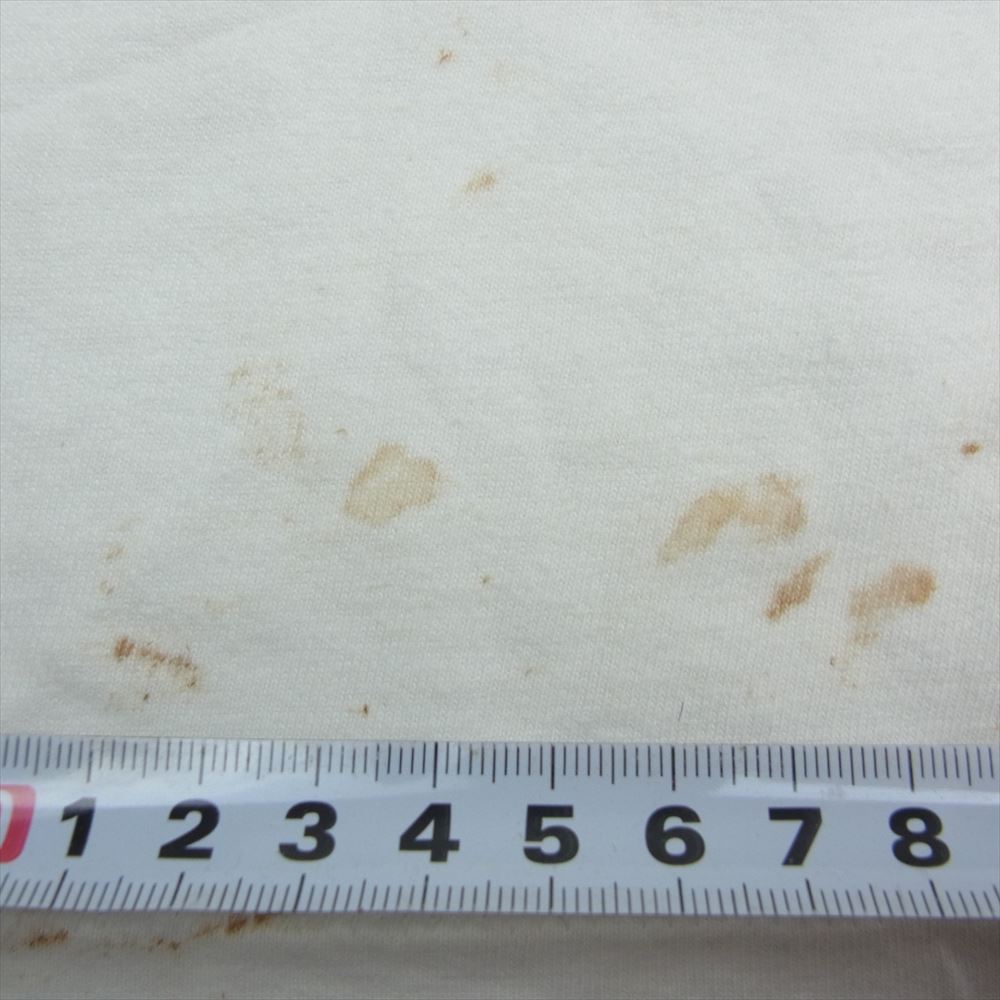 GOODENOUGH グッドイナフ 90s Hanes BEEFY ヘインズ ボディ SUMMER CAMP 半袖 プリント Tシャツ ホワイト系 L【中古】