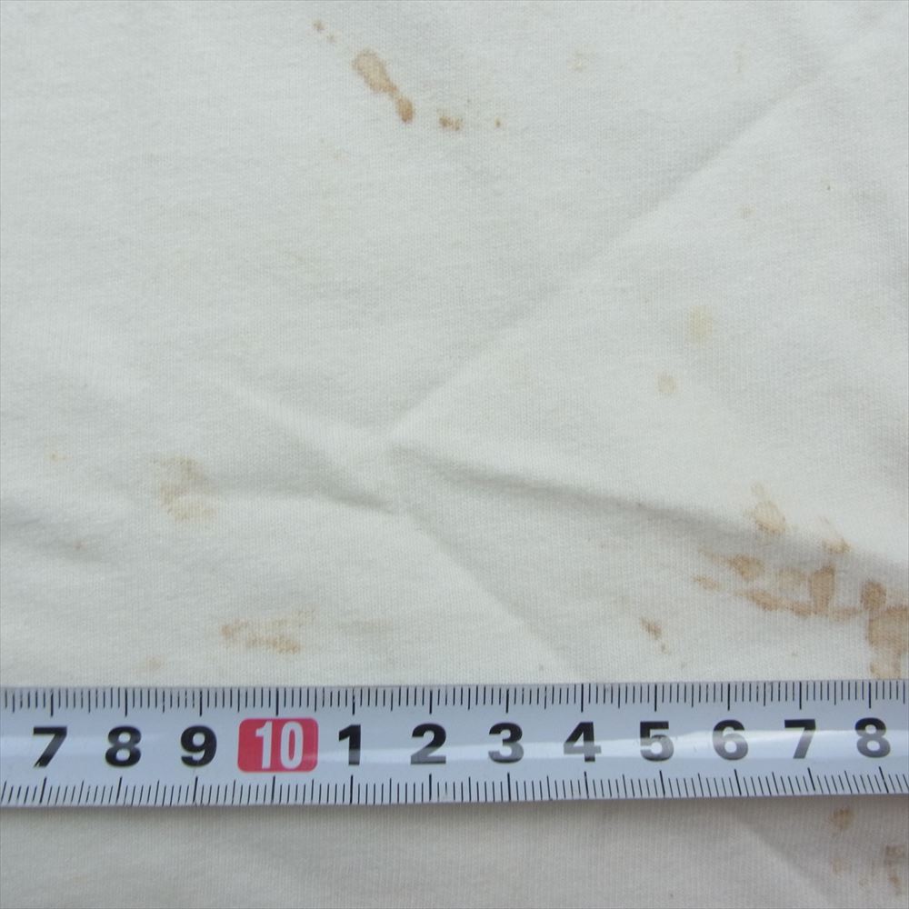 GOODENOUGH グッドイナフ 90s Hanes BEEFY ヘインズ ボディ SUMMER CAMP 半袖 プリント Tシャツ ホワイト系 L【中古】