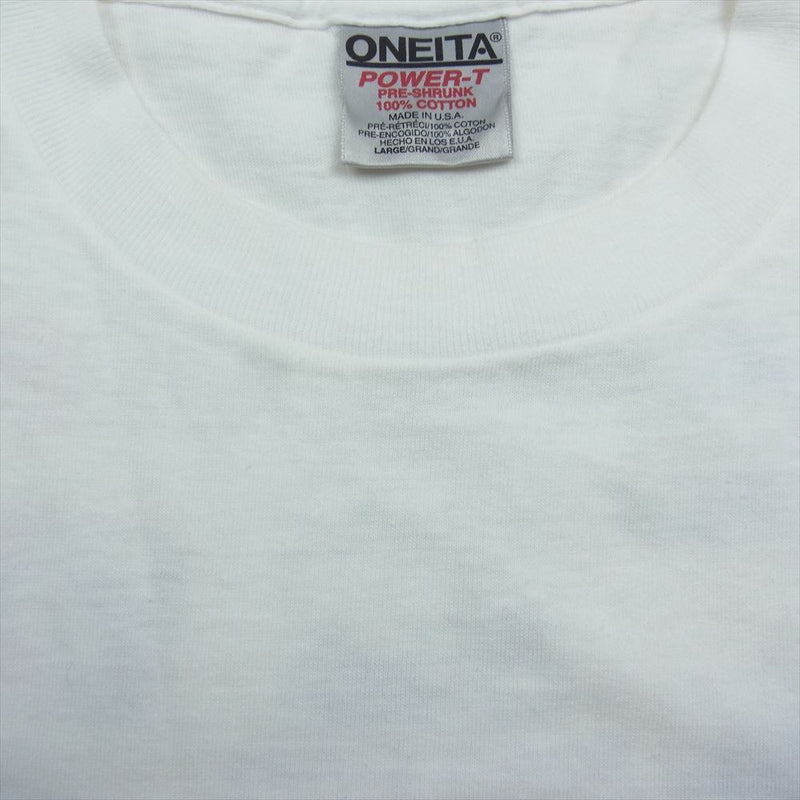 セブンスターズ  90s ONEITA オニータ ボディ 半袖 プリント Tシャツ ホワイト系 L【中古】