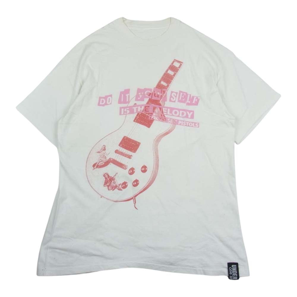 UNDERCOVER アンダーカバー 90s one and only 東京sexpistols 半袖 プリント Tシャツ ホワイト系【中古】