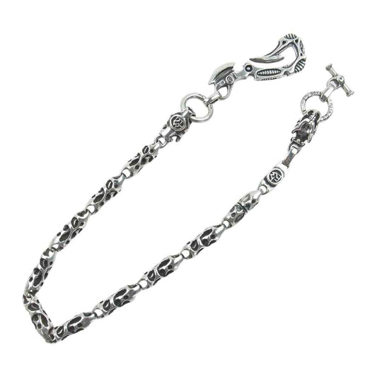 TRAVIS WALKER トラヴィスワーカー ギャラ付き Hook 9 Meat links 2ガーゴイル Wallet Chain ニューフック ミートリンク カスタム ウォレットチェーン 【中古】