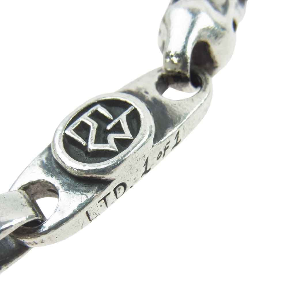 TRAVIS WALKER トラヴィスワーカー ギャラ付き Hook 9 Meat links 2ガーゴイル Wallet Chain ニューフック ミートリンク カスタム ウォレットチェーン 【中古】