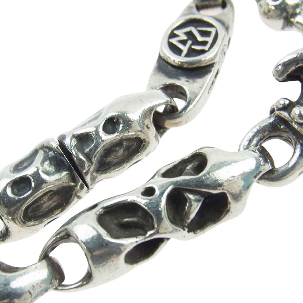TRAVIS WALKER トラヴィスワーカー ギャラ付き Hook 9 Meat links 2ガーゴイル Wallet Chain ニューフック ミートリンク カスタム ウォレットチェーン 【中古】