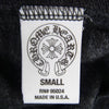 CHROME HEARTS クロムハーツ（原本無） ホースシュー クロス プリント ダガージップ フルジップ パーカー ダークグレー系 S【中古】