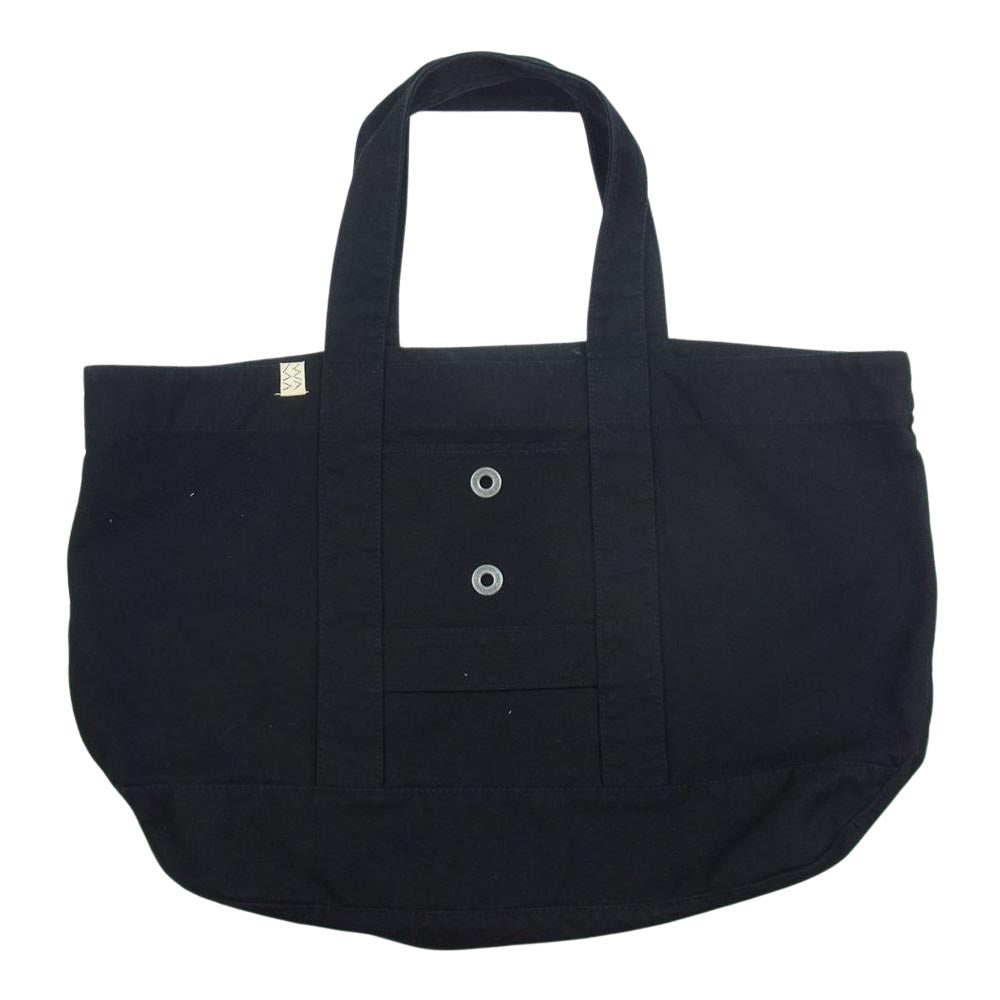 VISVIM ビズビム 19AW 0119403003007 HOMER TOTE CANVAS L ホーマー トート キャンバス バッグ トート ブラック系【中古】