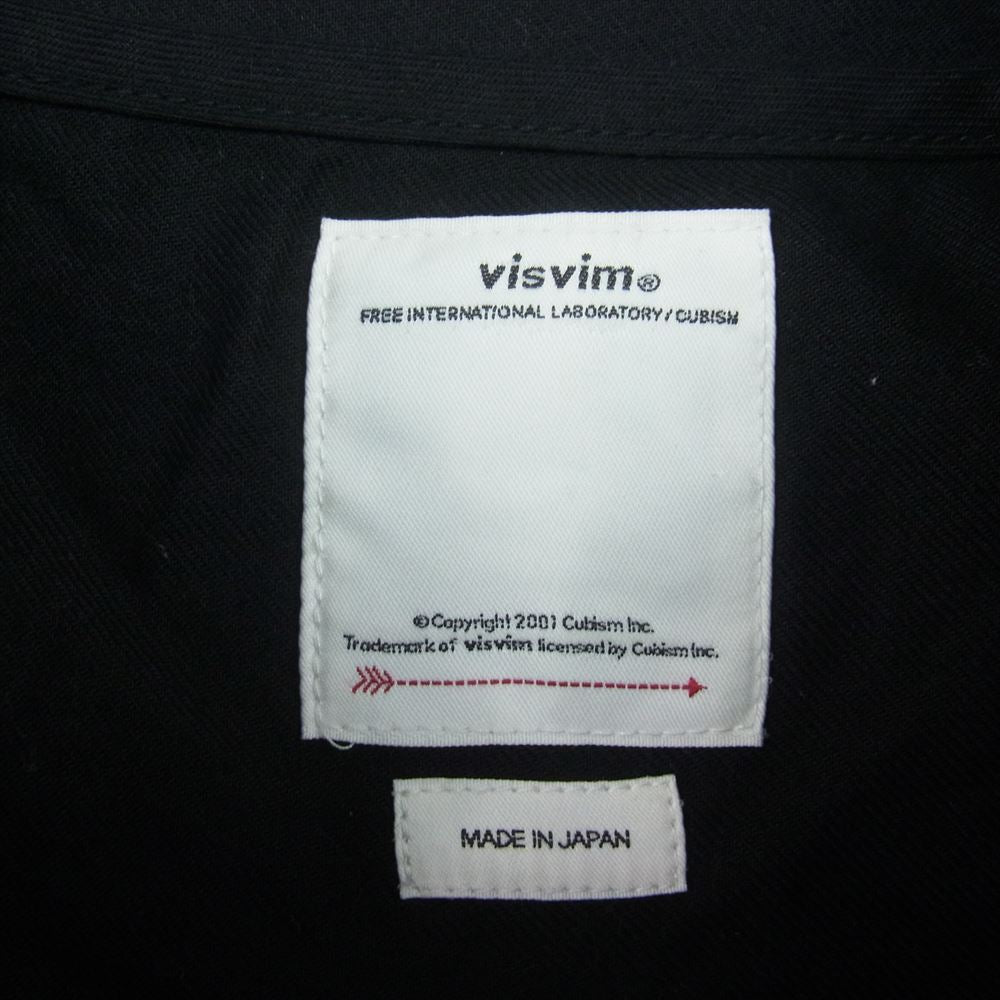 VISVIM ビズビム 19AW 0119403003007 HOMER TOTE CANVAS L ホーマー トート キャンバス バッグ トート ブラック系【中古】