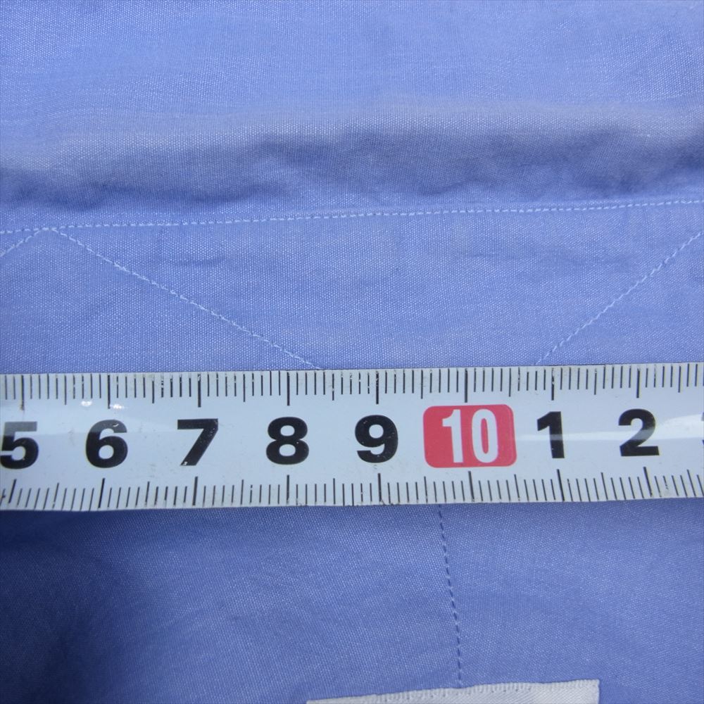 COMOLI コモリ 20AW S03-02001 コットン コモリシャツ 長袖 シャツ ブルー系 2【中古】