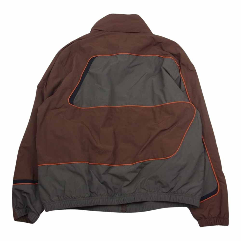 Supreme シュプリーム 21AW S Paneled Track Jacket ナイロン パネルド トラック ジャケット ブラウン系 M【中古】