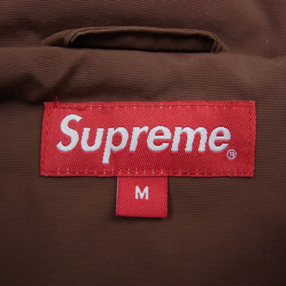 Supreme シュプリーム 21AW S Paneled Track Jacket ナイロン パネルド トラック ジャケット ブラウン系 M【中古】