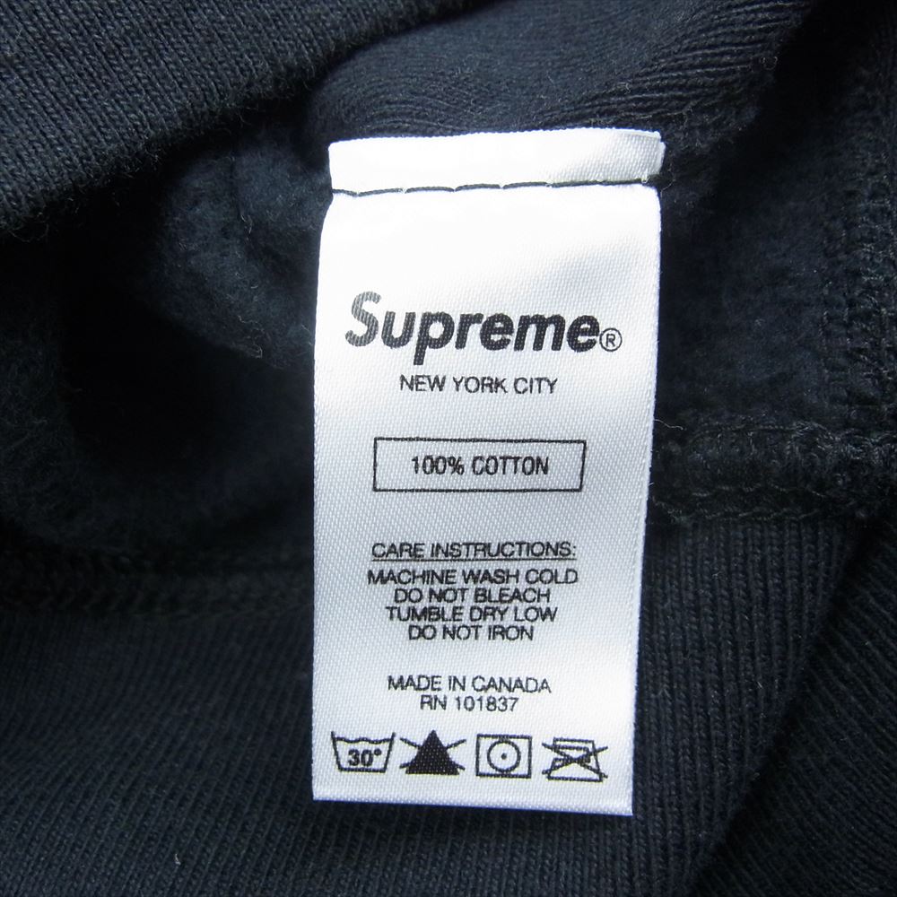 Supreme シュプリーム 20AW Cross Box Logo Hooded Sweatshirt クロスボックスロゴ フーディ フーデッド パーカー ブラック系 M【中古】