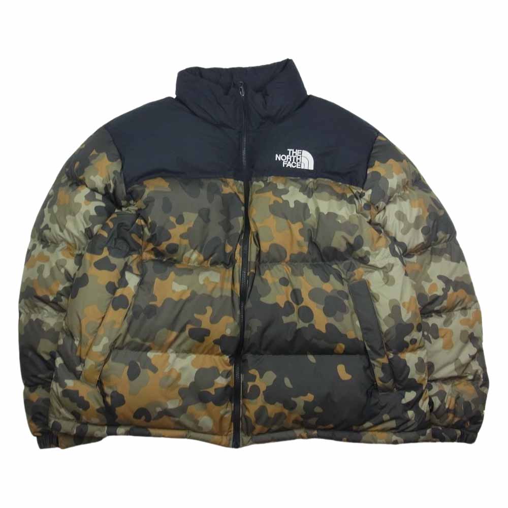THE NORTH FACE ノースフェイス 18AW NF0A3MIX 1996 RETRO NUPTSE JACKET レトロ ヌプシ ダウン ジャケット カーキ系 XXL【中古】