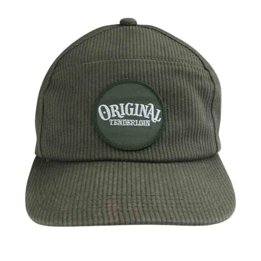 TENDERLOIN テンダーロイン T-6P CAP PIQUE 6パネル キャップ カーキ系 OS【中古】