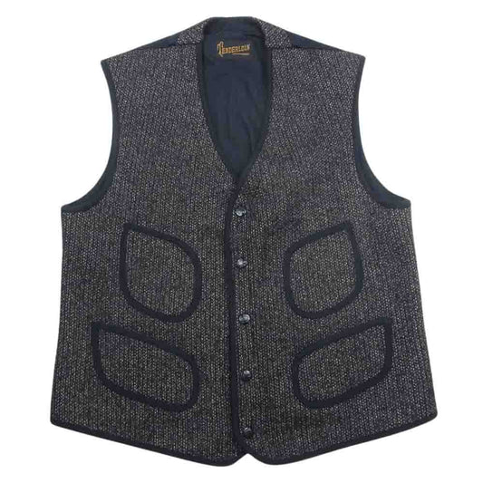 TENDERLOIN テンダーロイン T-BROWN BEACH vest ブラウン ビーチ ベスト ブラック系 M【中古】