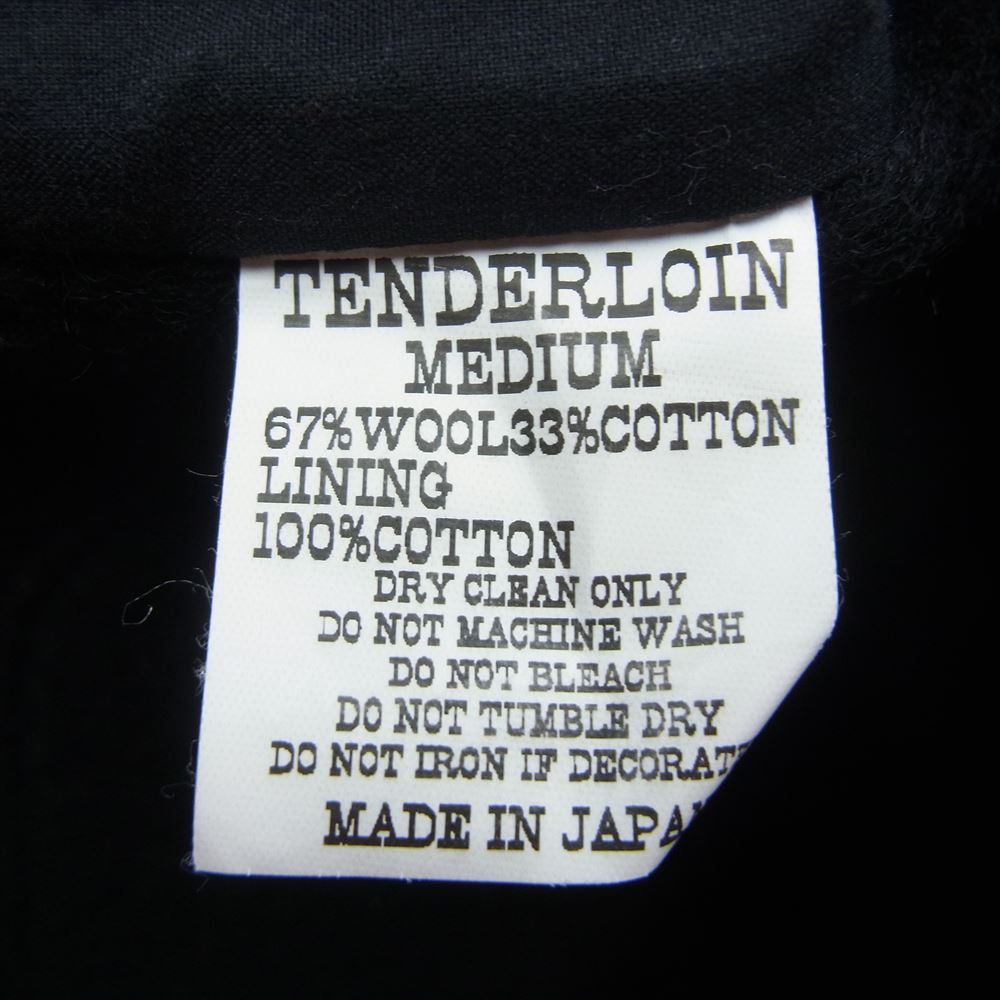 TENDERLOIN テンダーロイン T-BROWN BEACH vest ブラウン ビーチ ベスト ブラック系 M【中古】