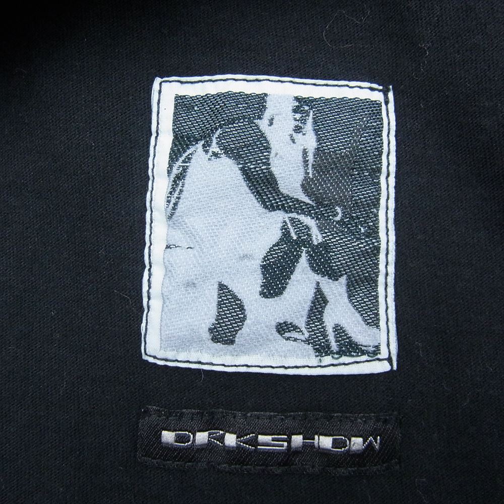 ダークシャドウ 21SS DU21S2273-RN RICK OWENS リックオウエンス Jumbo Tee ジャンボ Tシャツ ブラック系 M【中古】