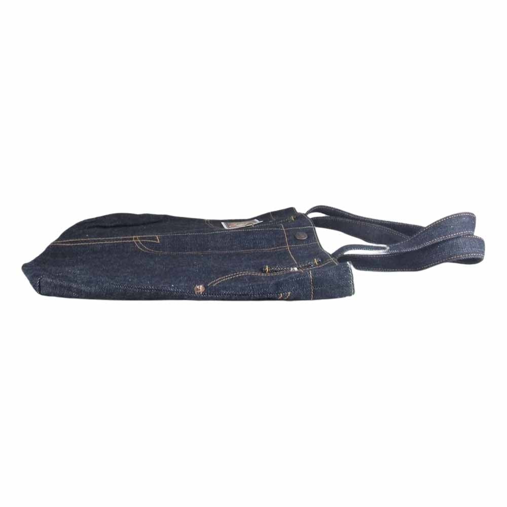 MOMOTARO JEANS 桃太郎ジーンズ B-11-S  出陣 デニム トート バッグ インディゴブルー系【極上美品】【中古】