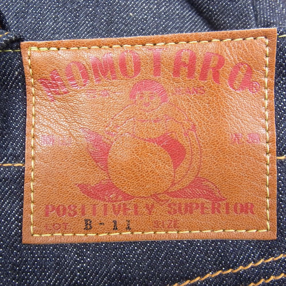 MOMOTARO JEANS 桃太郎ジーンズ B-11-S  出陣 デニム トート バッグ インディゴブルー系【極上美品】【中古】