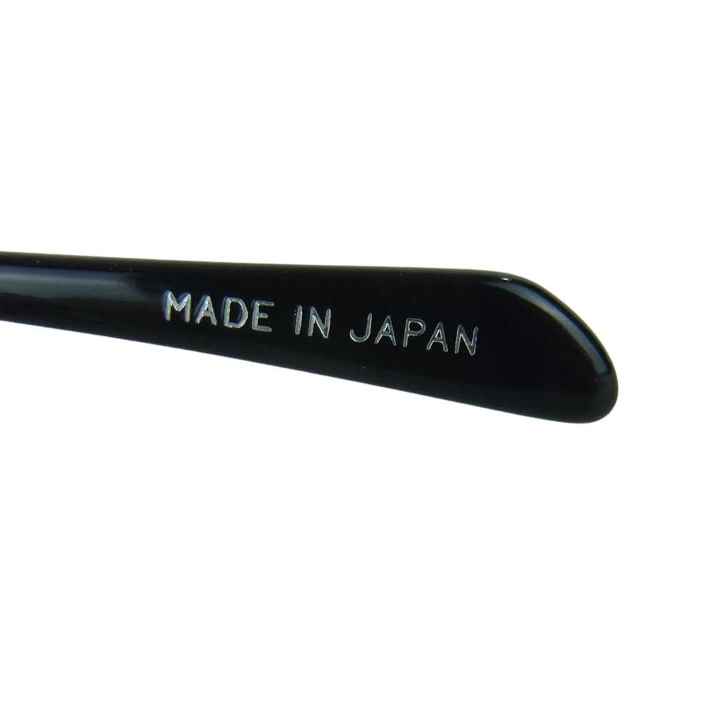 金子眼鏡 BEAUTY&YOUTH 別注 Matt SGLS  サングラス アイウェア 眼鏡 日本製 ブラック系【中古】
