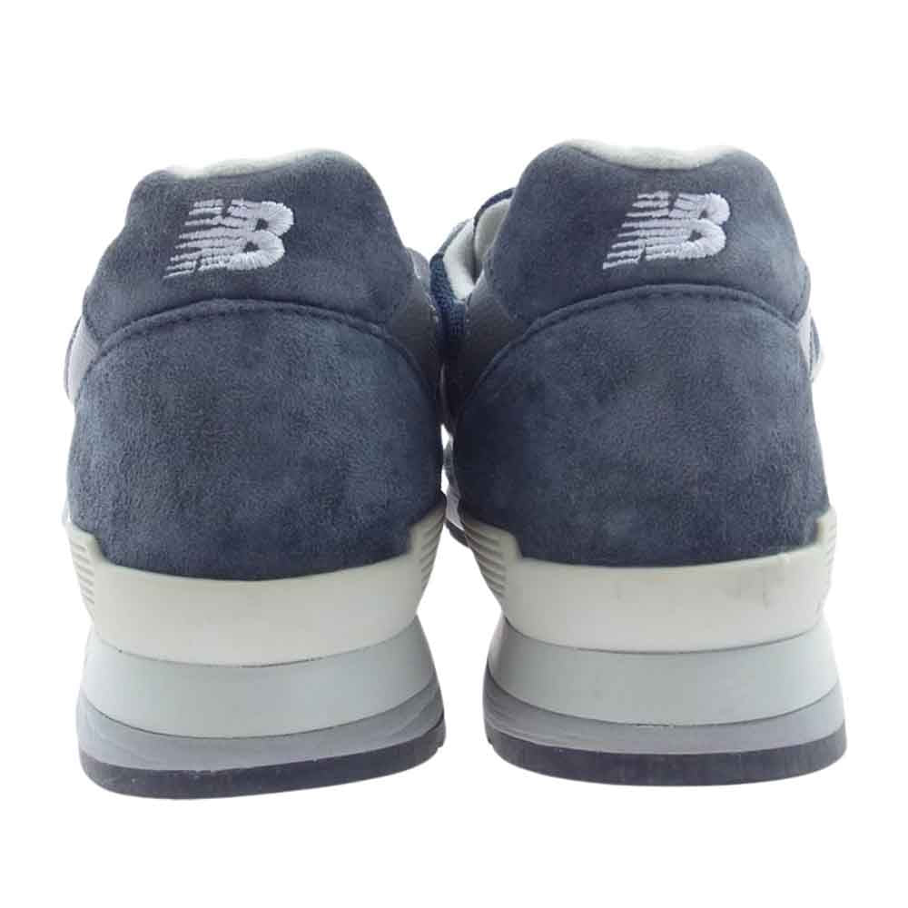 NEW BALANCE ニューバランス M996NAV USA製 ローカット スニーカー ネイビー系 28cm【中古】